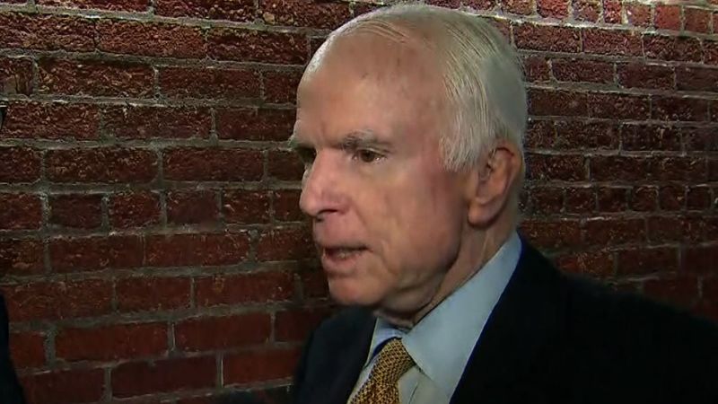 Reporter To McCain: What Were You Getting At? | CNN Politics