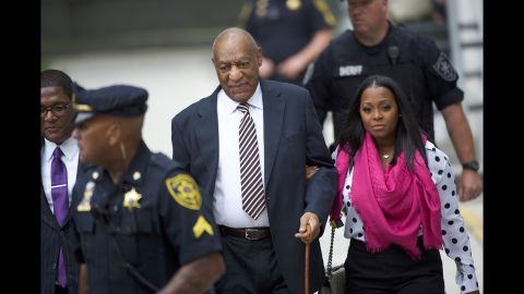 Bill Cosby <a href="http://www.cnn.com/2017/06/07/us/bill-cosby-trial-companions/index.html" target="_blank">arrives with actress Keshia Knight Pulliam</a> at the Montgomery County Courthouse in Norristown, Pennsylvania, on Friday, June 5, before the opening of Cosby's sexual assault trial. Cosby, 79, faces <a href="http://www.cnn.com/2017/06/08/us/bill-cosby-trial/index.html" target="_blank">three counts of aggravated indecent assault</a>. The comedian has pleaded not guilty to the charges and has said he does not plan to testify.