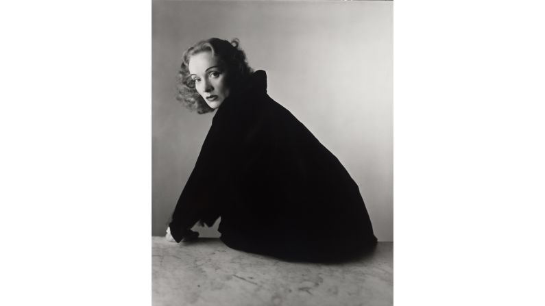Marlene Dietrich (1948) by Irving Penn