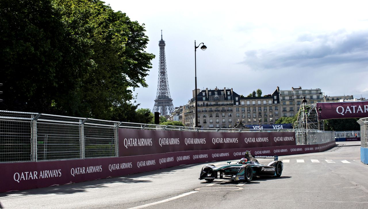 Electric racing returned to the streets of the French capital in May for the second successive year. 