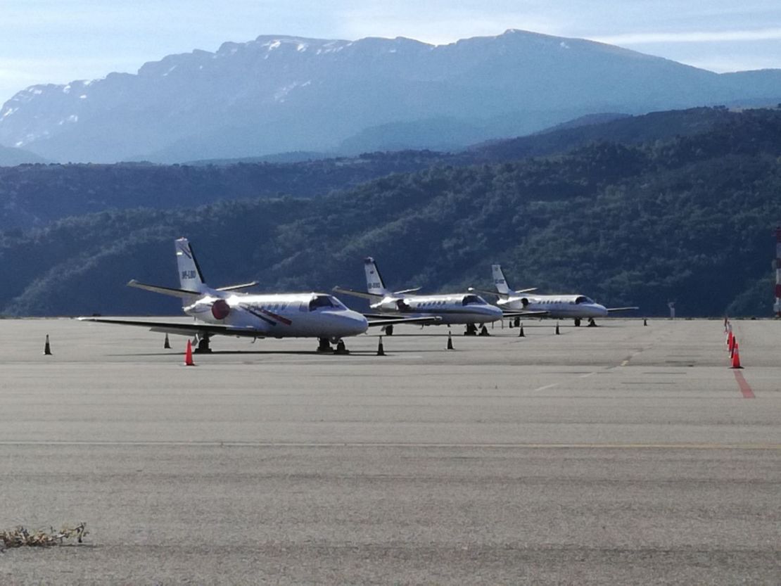 Andorra-La Seu d'Urgell Airport: In Spain, but serving Andorra. 