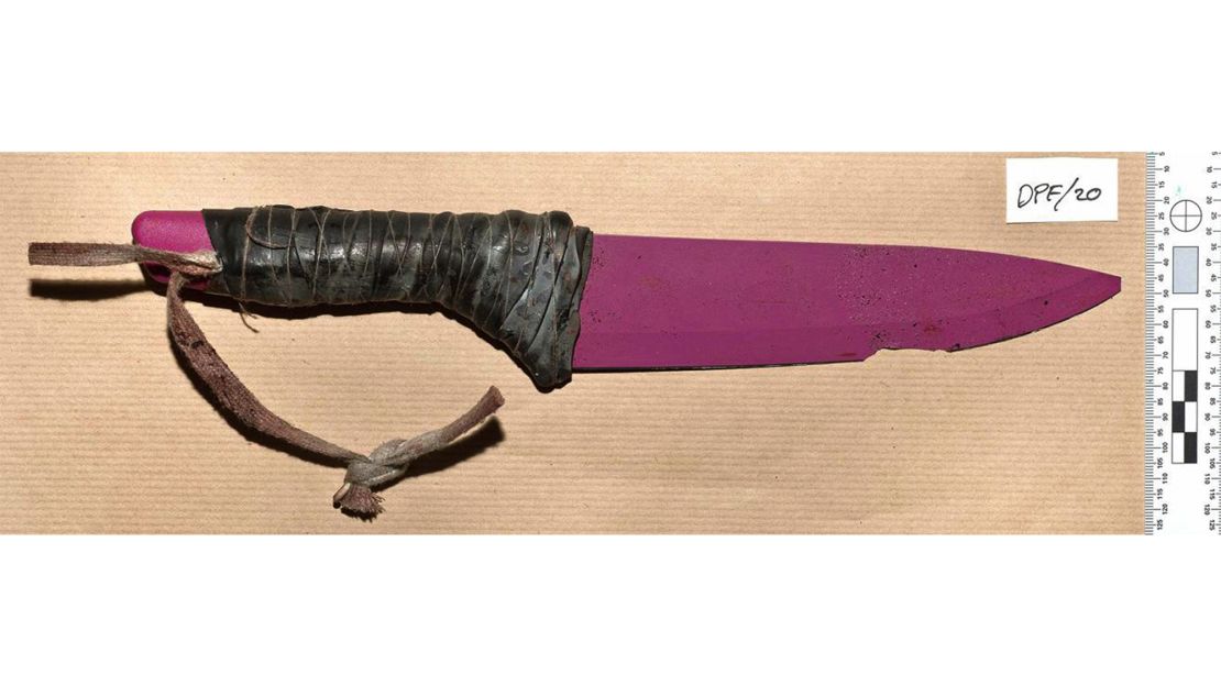 Police are calling on anyone with information about the ceramic knives.