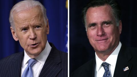 mitt romney joe biden split
