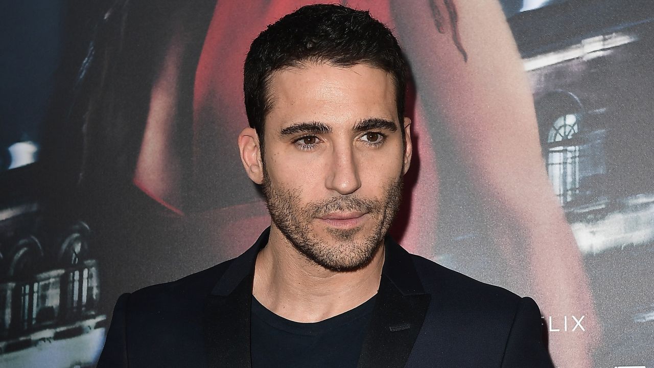 Miguel Angel Silvestre attends the premiere Of Netflix's "Ingobernable" at Colony Theater on March 15, 201,  in Miami Beach, Florida. 