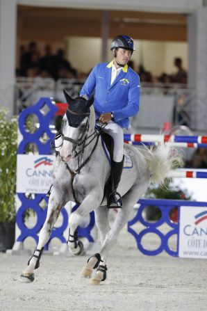 Christian Ahlmann, riding Colorit, took ninth place in Cannes to keep him within touching distance of new leader Smolders. The German is now 33 points behind his rival.