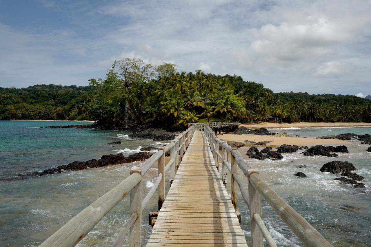 <strong>Bom Bom, Príncipe Island: </strong>Few destinations are as unvisited and untouched as Principe, the smaller of two main islands in the tiny country of Sao Tome and Principe, lying in the Gulf of Guinea off the west coast of Africa.