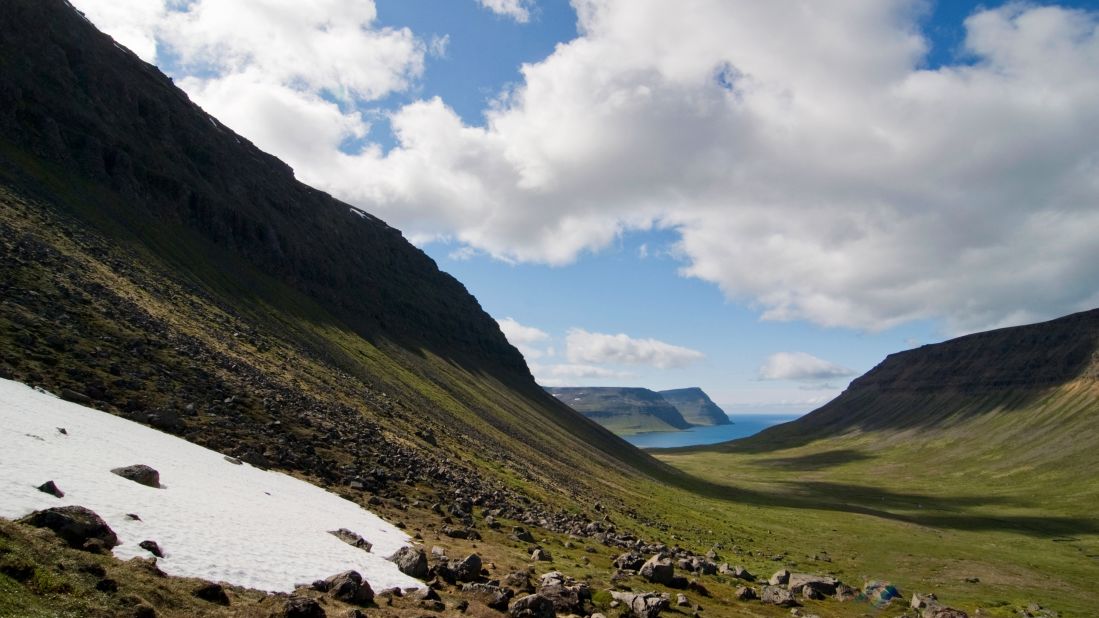 <strong>The Hornstrandir peninsula</strong> -- This wild peninsula on the northern tip of the Westfjords is a remote, sparsely populated area of mountains, valleys, tundra and fjords. It offers stunning hiking with excellent opportunities for spotting wildlife.