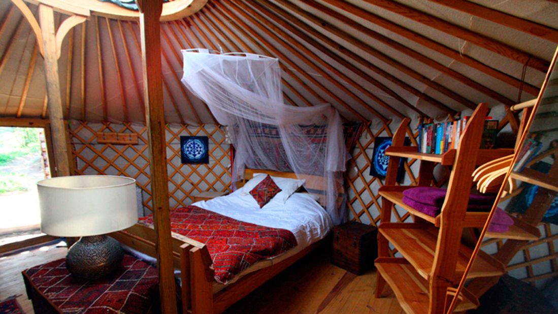 <strong>Yoga retreat, Portugal: </strong>Far off the tourist trail in central Portugal sits a series of Mongolian-style yurts which are distinctly "off-grid." Solar reading lamps and hot water are available as needed in this eco-yoga retreat where tuition and meditation go hand in hand with nature and simple living. 