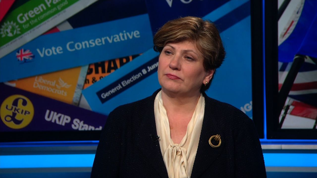 Emily Thornberry amanpour