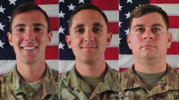 Army confirms the names of three 101st Soldiers killed in Afghanistan
FORT CAMPBELL, Ky., June 12, 2017 - The Department of Defense announced the death of three 101st Airborne Division (Air Assault) Soldiers who died Saturday, June 10, 2017, from wounds sustained in Nangarhar Province, Afghanistan, while supporting Operation Freedom's Sentinel. 
The three Soldiers have been identified as Cpl. Dillon C. Baldridge, 22, of Youngsville, North Carolina, Sgt. Eric M. Houck, 25, of Baltimore, Maryland, and Sgt. William M. Bays, 29, of Barstow, California. 
