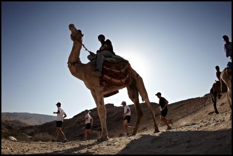 Held a few weeks before the Polar event is the Petra Desert Marathon in Jordan. Perhaps the hottest of the runs organized by Albatros, it weaves through the ancient city of Petra, taking in sandstone mountains, tombs, caves, and ampitheaters. 