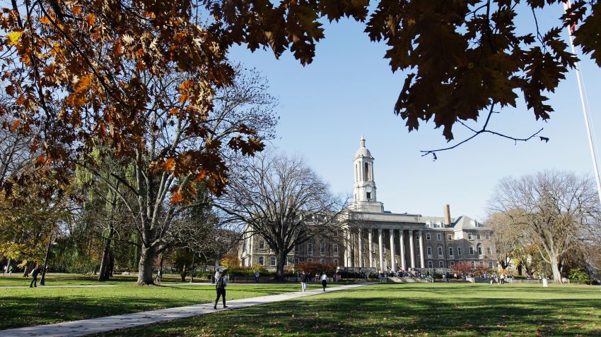 UNIVERSITY PARK, PA - NOVEMBER 08: The Penn State University campus is seen on November 8, 2011 in University Park, Pennsylvania. Amid allegations that former assistant Jerry Sandusky was involved with child sex abuse, Joe Paterno's weekly news conference was canceled about an hour before it was scheduled to occur. (Photo by Rob Carr/Getty Images)