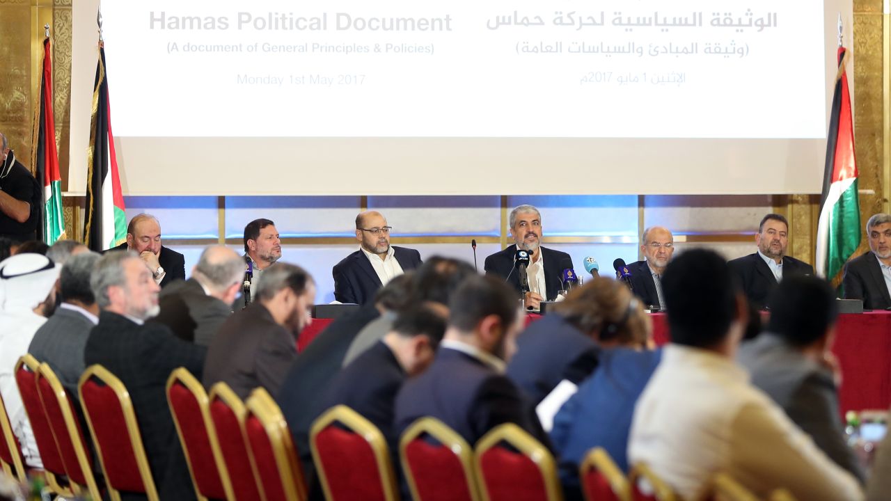 The Palestinian Islamist movement Hamas unveiled a new policy document in Qatar in May.