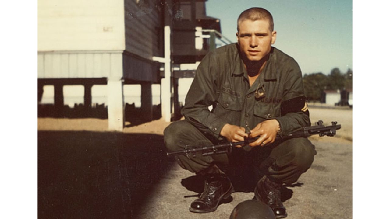 Then-Pfc. James McCloughan at Basic Combat Training, September 1968. (Photo courtesy of Spc. 5 James McCloughan)
