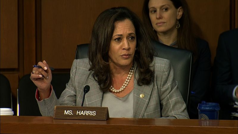 Once Again, Senators Cut Off Kamala Harris As She Rails On Sessions ...