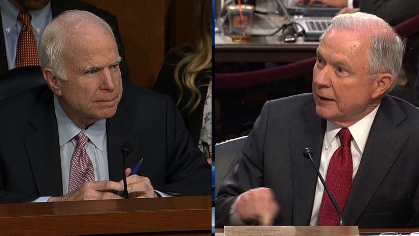 McCain Sessions split