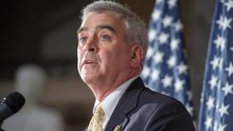 Rep. Brad Wenstrup, R-Ohio, attends an event in the Capitol's Statuary Hall to rollout the 4th plank of the House Republican's "A Better Way," agenda, June 16, 2016. This rollout addressed issues including executive overreach and spending limits.