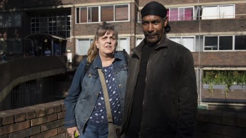 Bitte and Harry were evacuated from their home at 2.30 a.m.