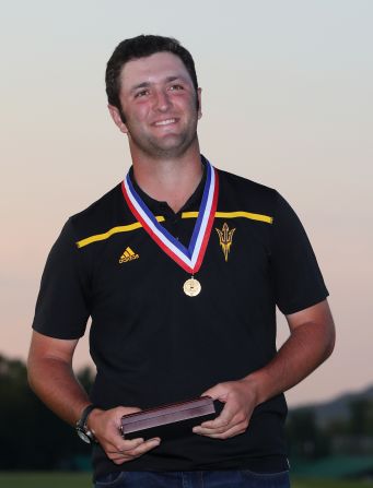Rahm announced his talent to the golfing world at last year's US Open -- winning the coveted low amateur award. The Spaniard finished in a tie for 23rd place. 