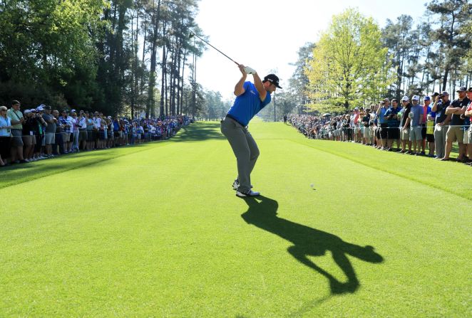 Rahm in action at this year's Masters -- his first appearance at Augusta National. The 22-year-old finished in a tie for 27th. 