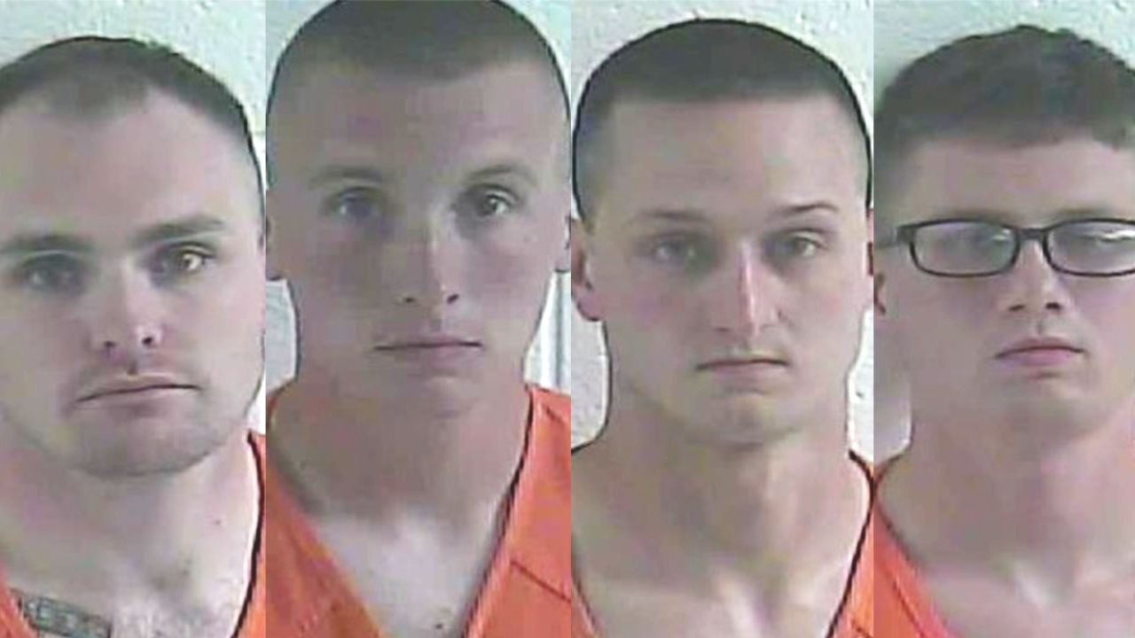 From left to right: Anthony Tubolino, Austin Dennis, Jacob Ruth and Tyler Hart.