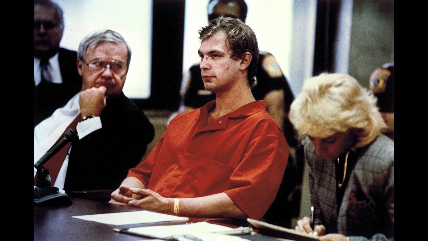 After one of his would-be victims escaped from his home, serial killer Jeffrey Dahmer was arrested in July 1991 and later confessed to killing 17 men and boys. Dahmer was sentenced to 15 consecutive life sentences, but died in 1994 after <a href="http://www.cnn.com/2015/04/30/us/feat-jeffrey-dahmer-killer-explanation/index.html">a fellow prisoner beat him.</a>