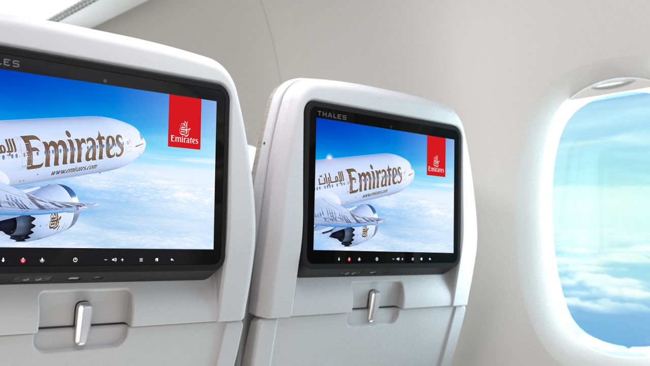 <strong>Best Inflight Entertainment</strong>: Fourth place overall, Emirates also won world's best in-flight entertainment and best inflight airline staff service in the Middle East.