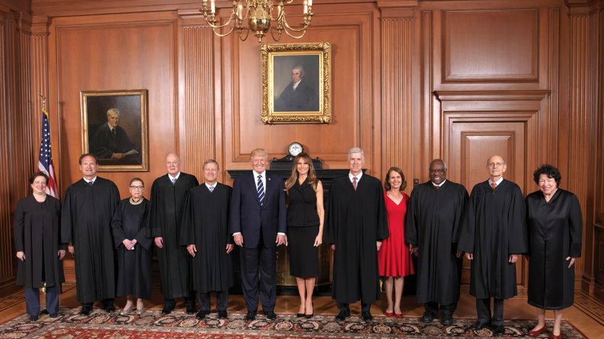SCOTUS with President Trump - 2