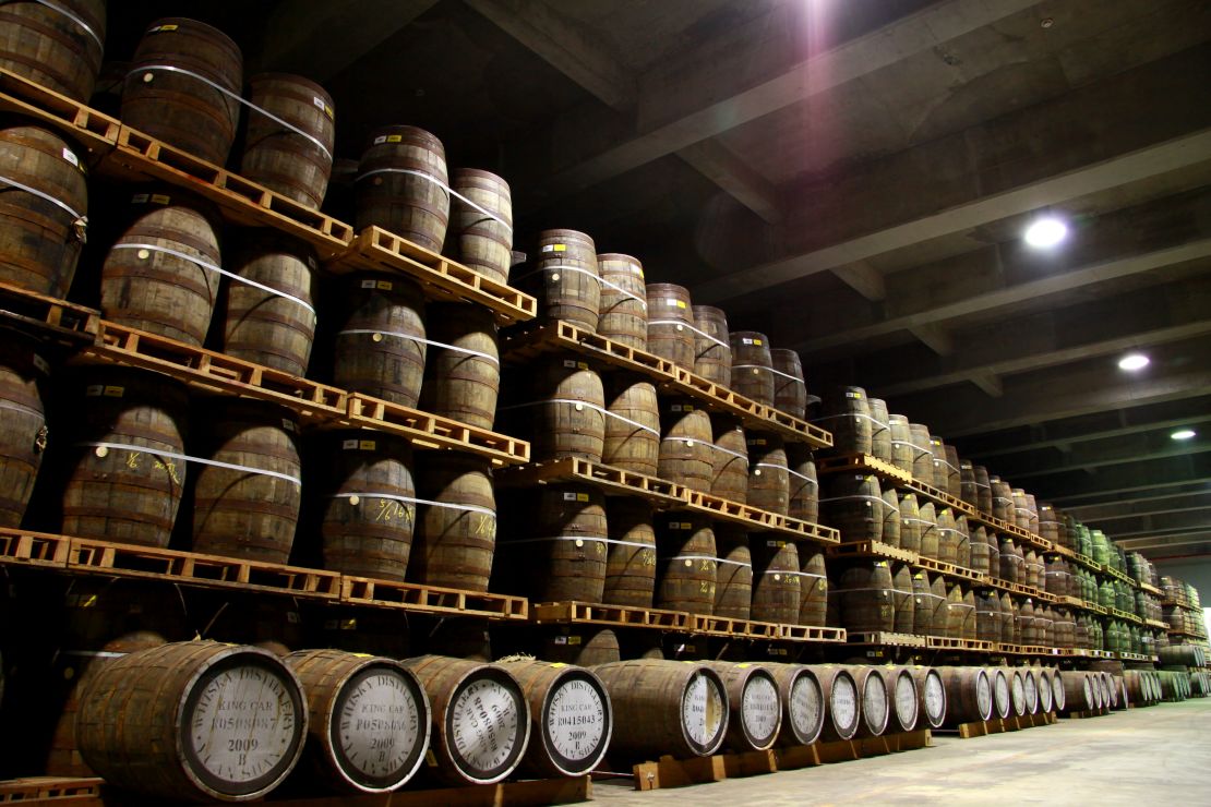 Taiwanese whisky matures much faster than its Scottish counterpart.