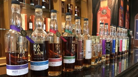 All of the Kavalan drinks