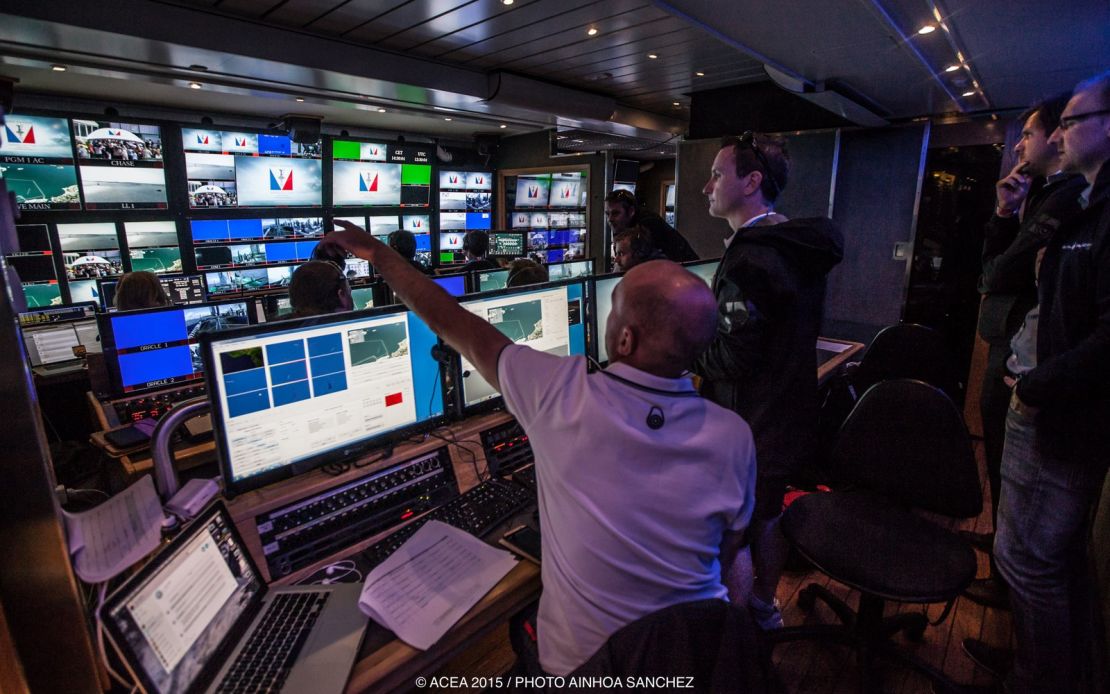 The technology hub for the America's Cup