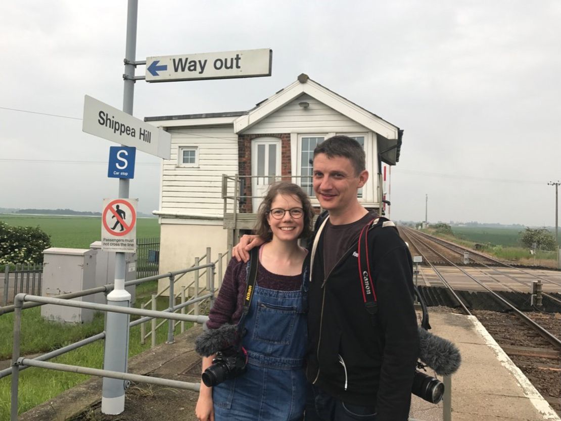 Marshall and Pipe stopped at Shippea Hill, Britain's least used station, which usually has just 12 passengers a year.