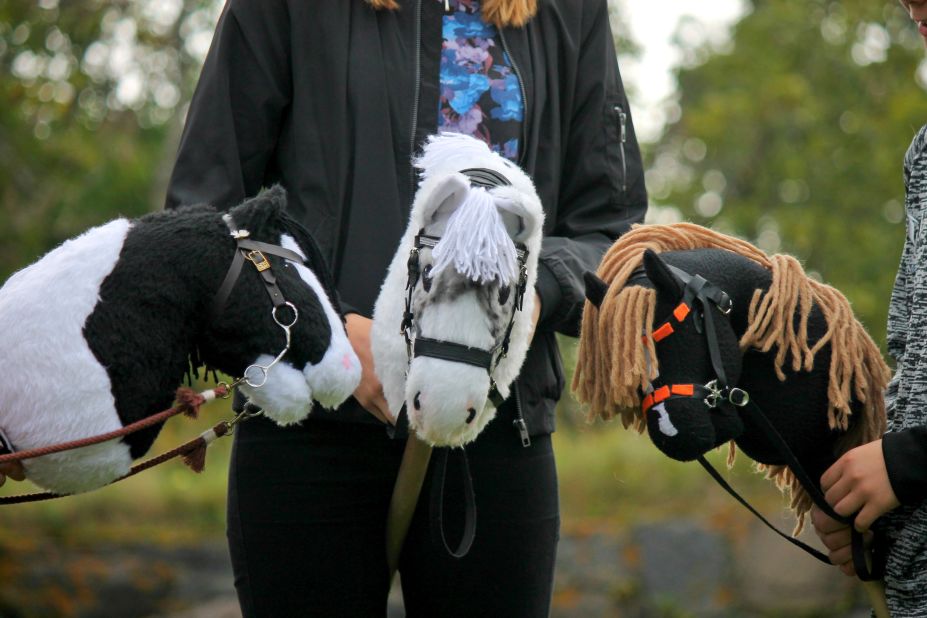 "My favorite thing is the community," says Elsa Salo, one of the stars of Hobbyhorse Revolution. 