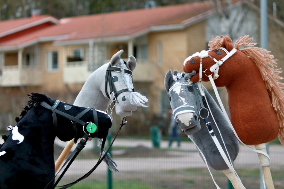 "I also like making horses and creating the personalities of the horses, sharing the horses with others and telling other hobbyists about them."