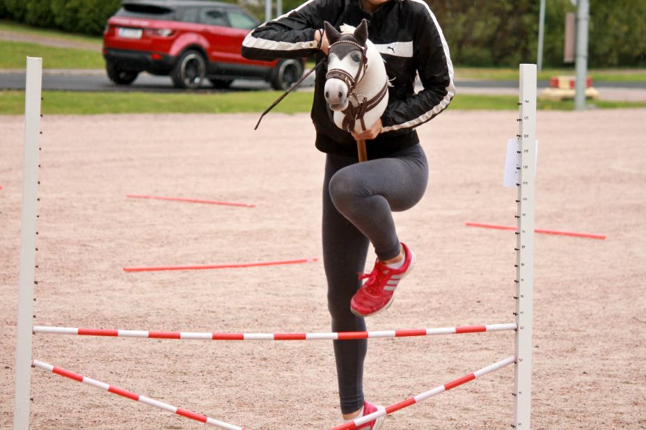 The "CityHorse" event boasted the largest hobbyhorse arena ever built in Finland and it is estimated to have attracted more than 5,000 hobbyists over the two days.