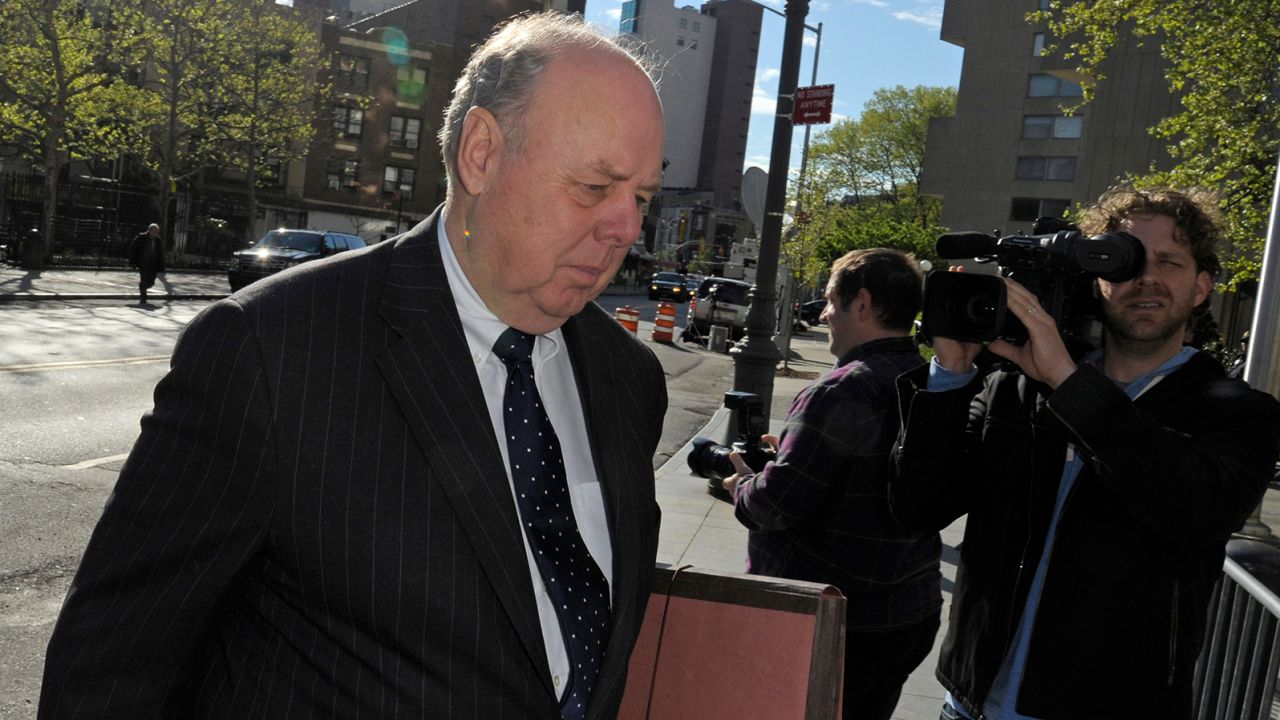 John Dowd enters federal court in New York on May 5, 2011. 