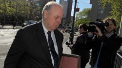 John Dowd, lead attorney for Raj Rajaratnam, co-founder of Galleon Group LLC, enters federal court in New York, U.S., on Thursday, May 5, 2011. 