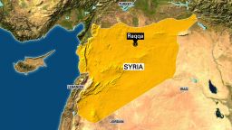 Raqqa Syria map