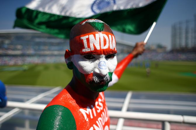 For some, attending the final In London was reason enough to go all-out with the face paint. This particular fan was dressed to impress. <br />