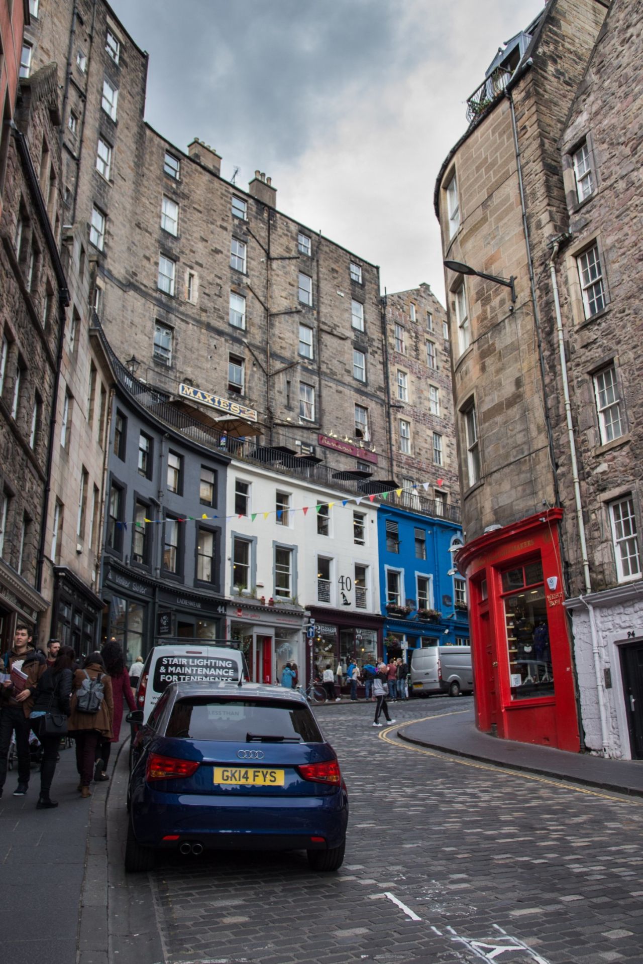 <strong>Victoria Street:</strong> No trip to Edinburgh would be complete without a wonder down Victoria Street, Edinburgh's answer to Diagon Alley.