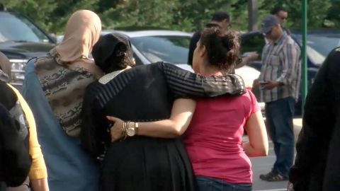 Members of northern Virginia's Muslim community mourn the attack.