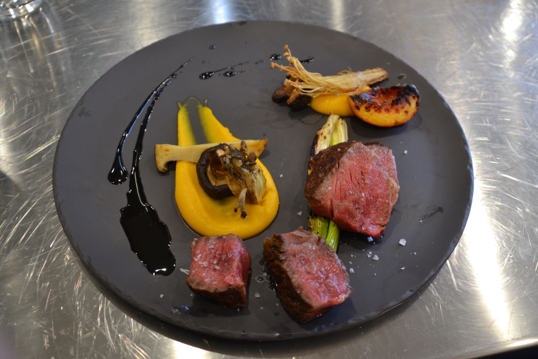 This is one of Mark Wright's dishes, but the beef is served across the world, from Dubai to Hong Kong.