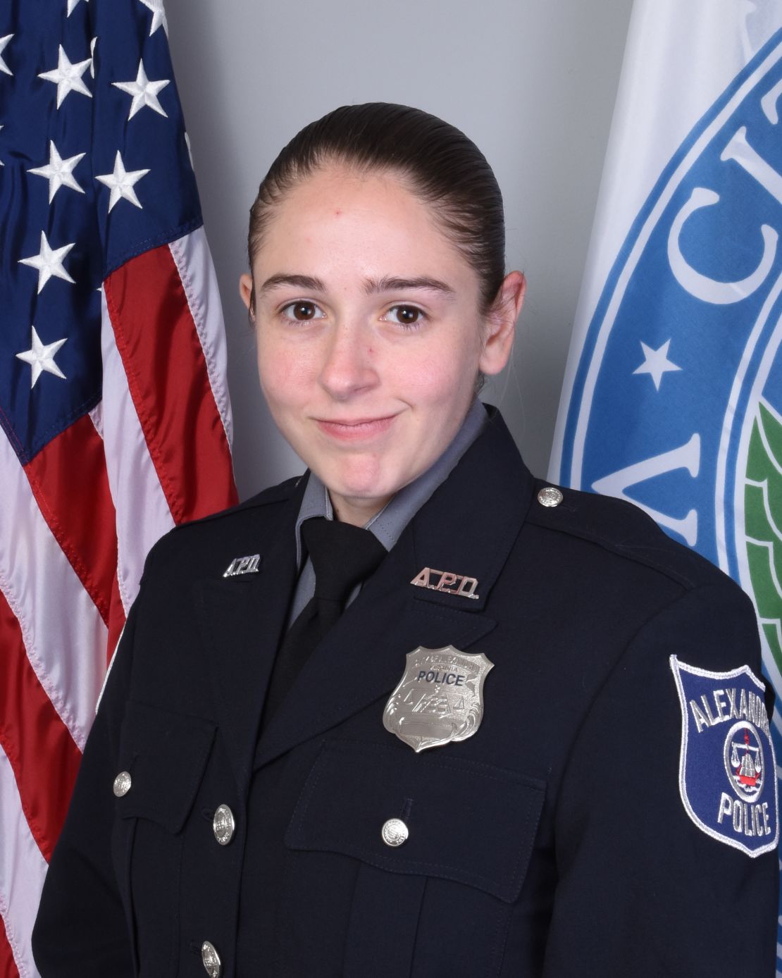 Alexandria Police Officer Nicole Battaglia.