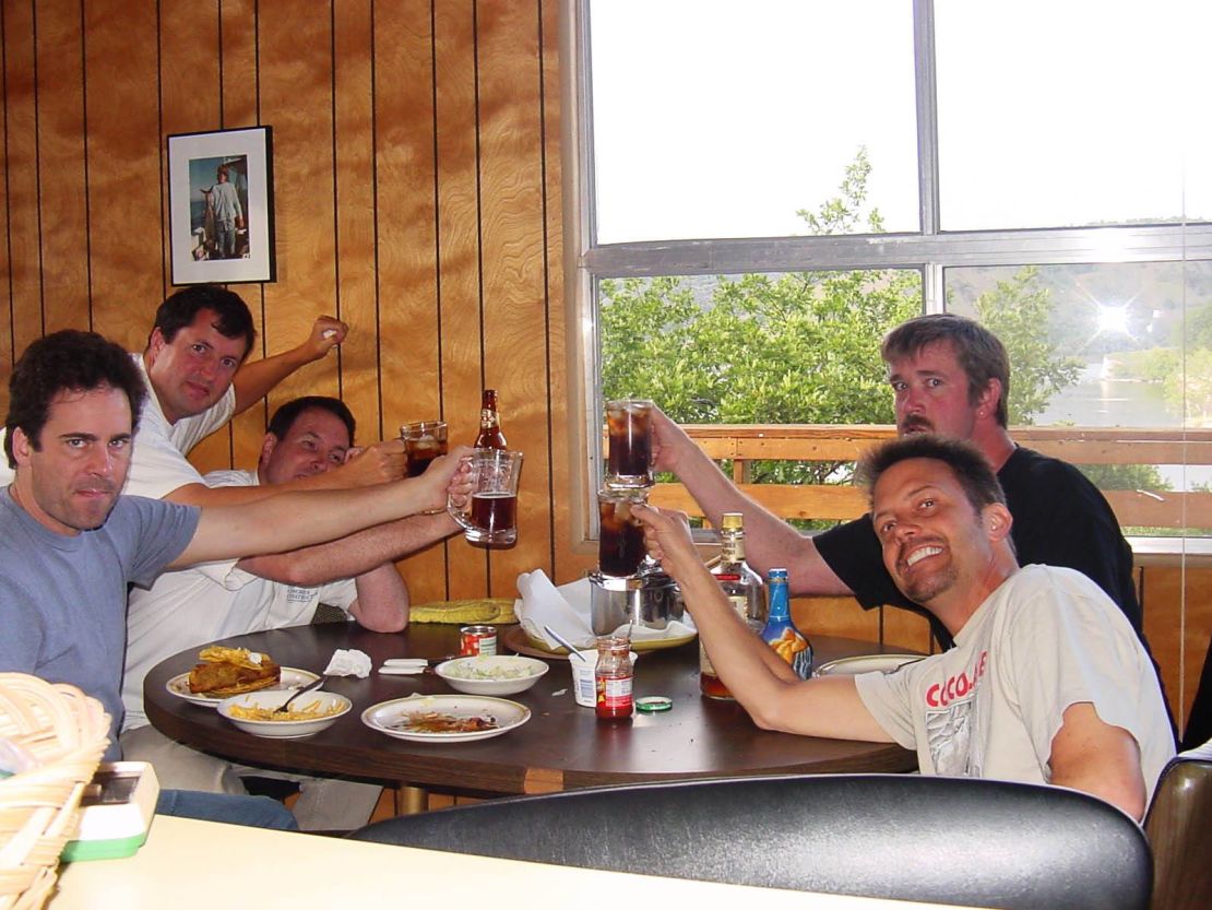 The five friends have been gathering at the same Copco Lake cabin for more than three decades.