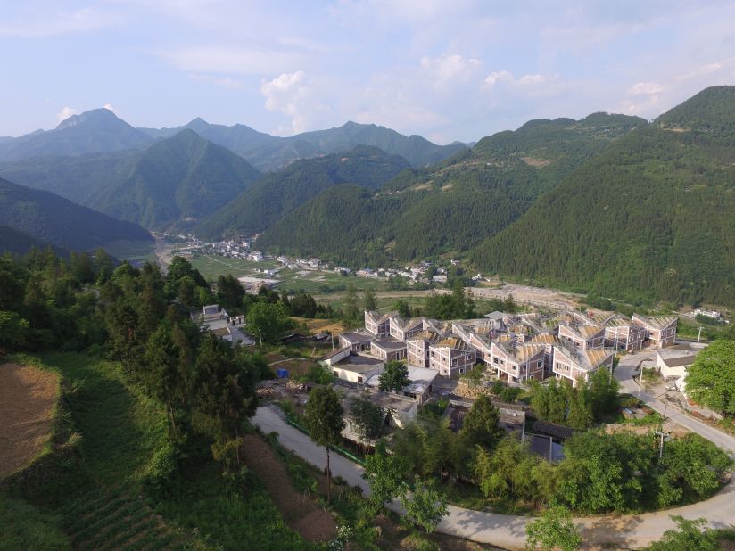 Rural Urban Framework is reconstructing Jintai Village, which was flattened by landslides during the 2008 Sichuan earthquake. The new houses are constructed using local materials and will be finished this July.