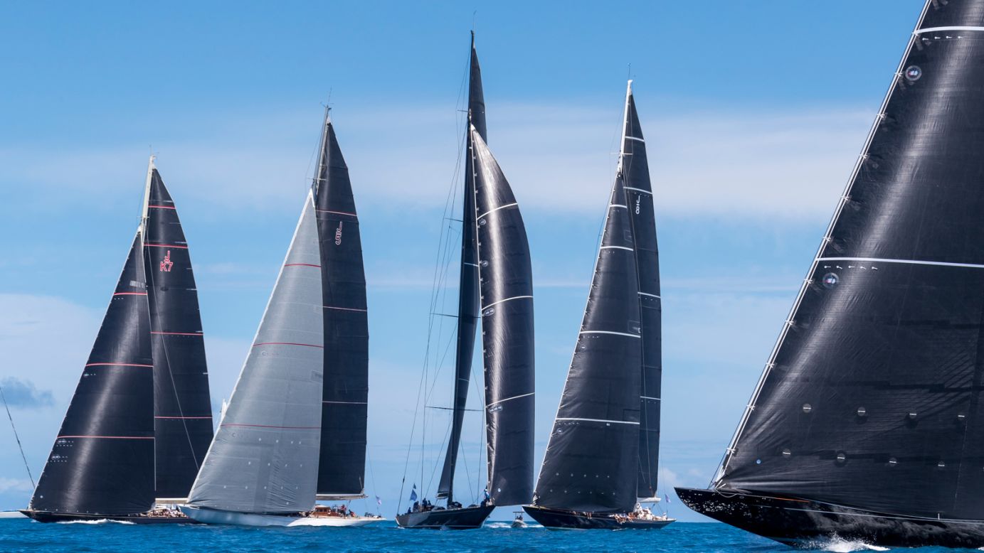 In the fleet of six J Class yachts, Ranger eventually finished in second place, while Velsheda completed the podium in third. 