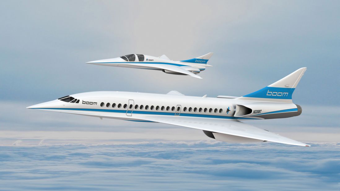 <strong>Boom Supersonic:</strong> <a href="https://www.cnn.com/travel/article/boom-supersonic-plane-virgin-space-company/index.html" target="_blank">Boom Supersonic</a>, a startup that has Silicon Valley incubator Y Combinator and Japan Airlines among its investors, is developing a commercial aircraft that will be expected to fly at speeds of Mach 2.2 -- with lower costs than the Concorde.