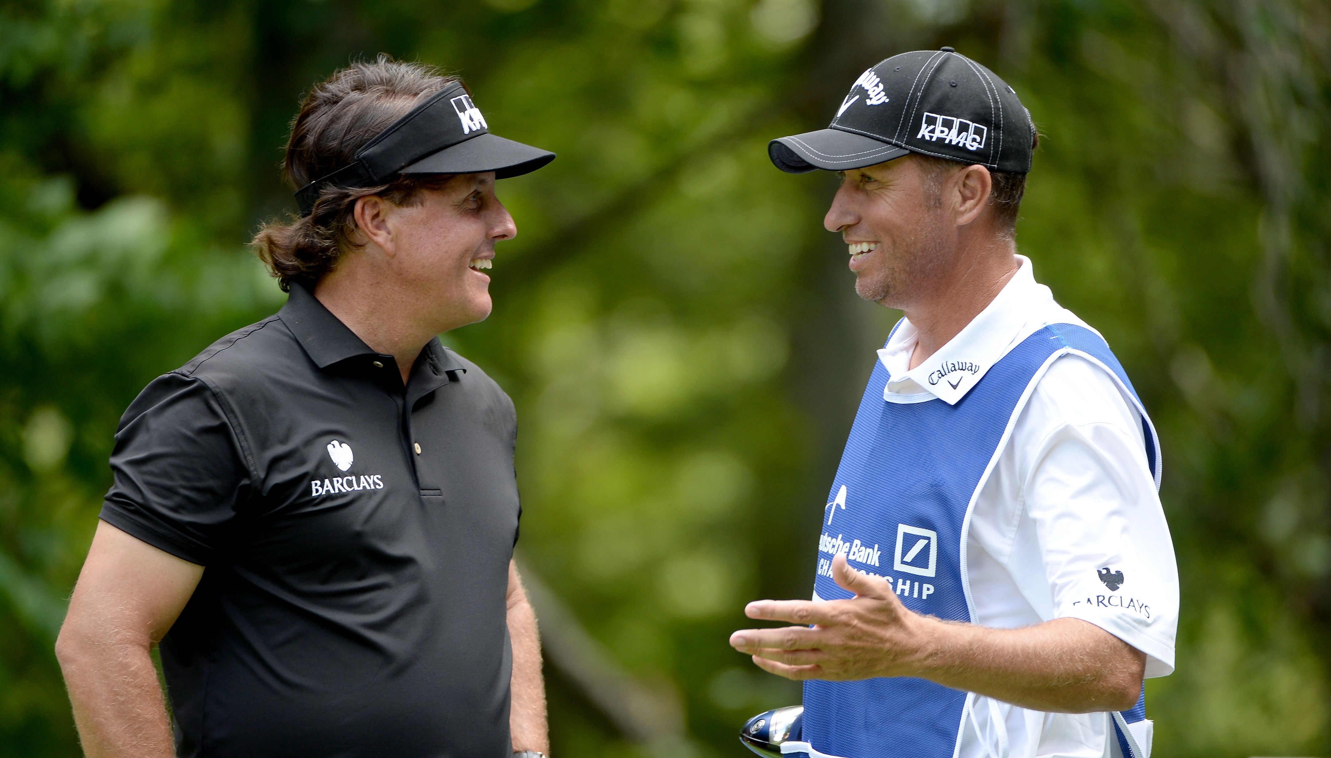 The pair are great friends and were known for their lengthy and passionate discussions over club selection and shot-making.   