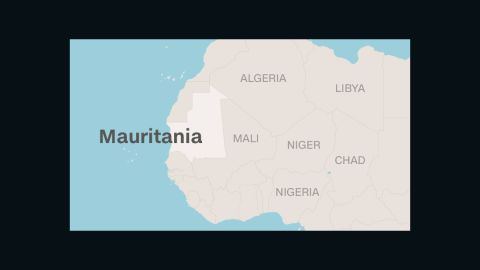 mauritania map bolder