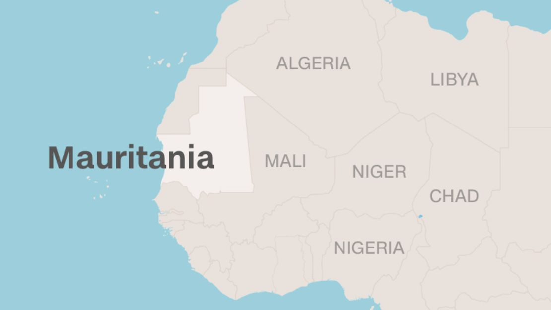mauritania map bolder